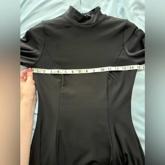 NEW W/TAGS Blackmilk WARM BLACK LONG SLEEVE EVIL MINI SKATER DRESS - Picture 10 of 14